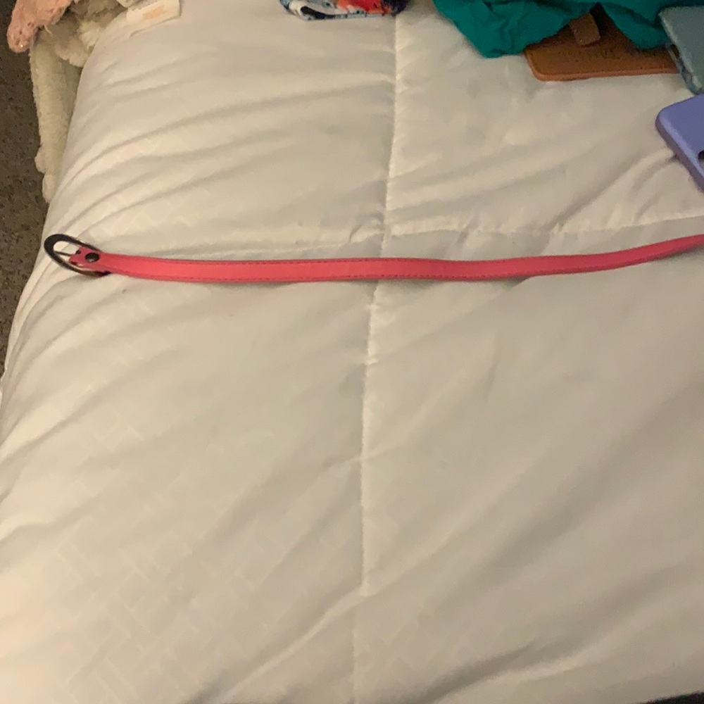 Pink belt to go around shirts or dresses